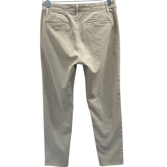 AG Adriano Goldschmied Caden Tailored Trouser Light Taupe Size 25 Career Office - Picture 3 of 11